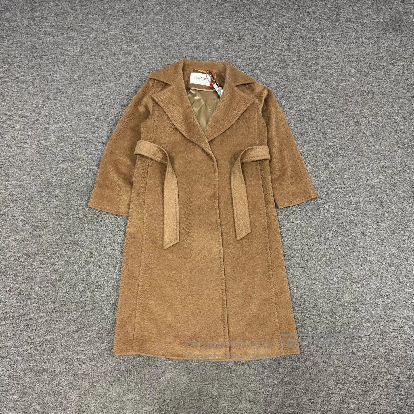 Max Mara MaxMara Main Line: Water Wave Pattern Manuela Coat| Size M / US 6-8 / IT 42-44 - 1 Thumbnail