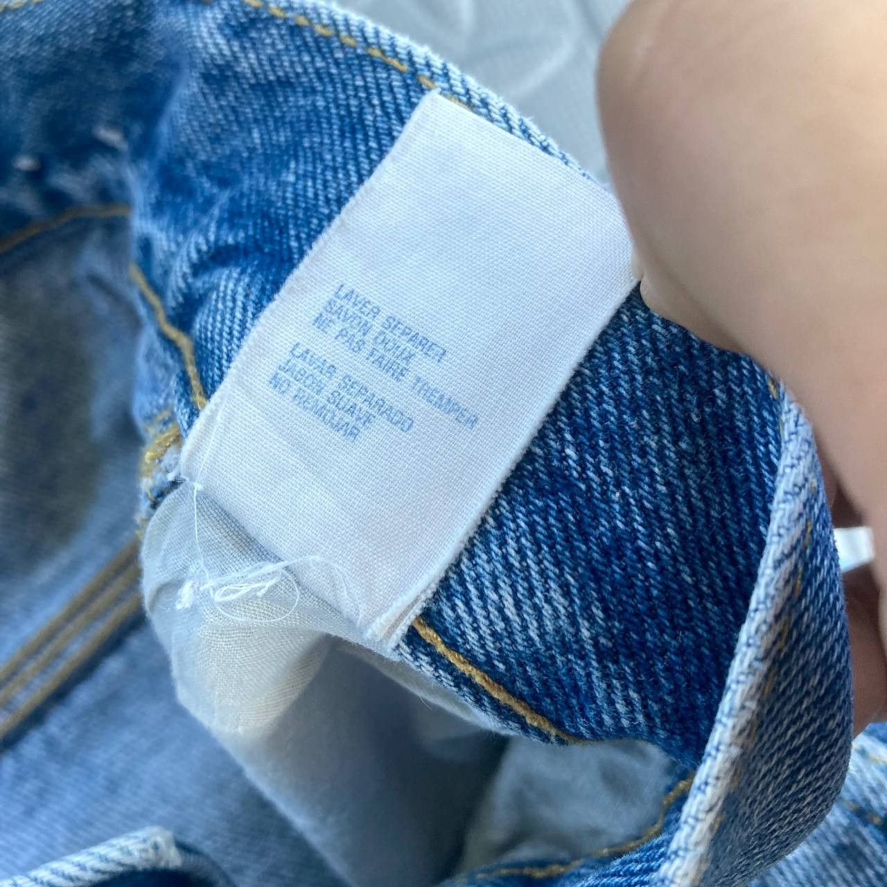 Tommy Jeans Vintage Y2k Carpenter Jorts Size US 30 / EU 46 - 12 Thumbnail