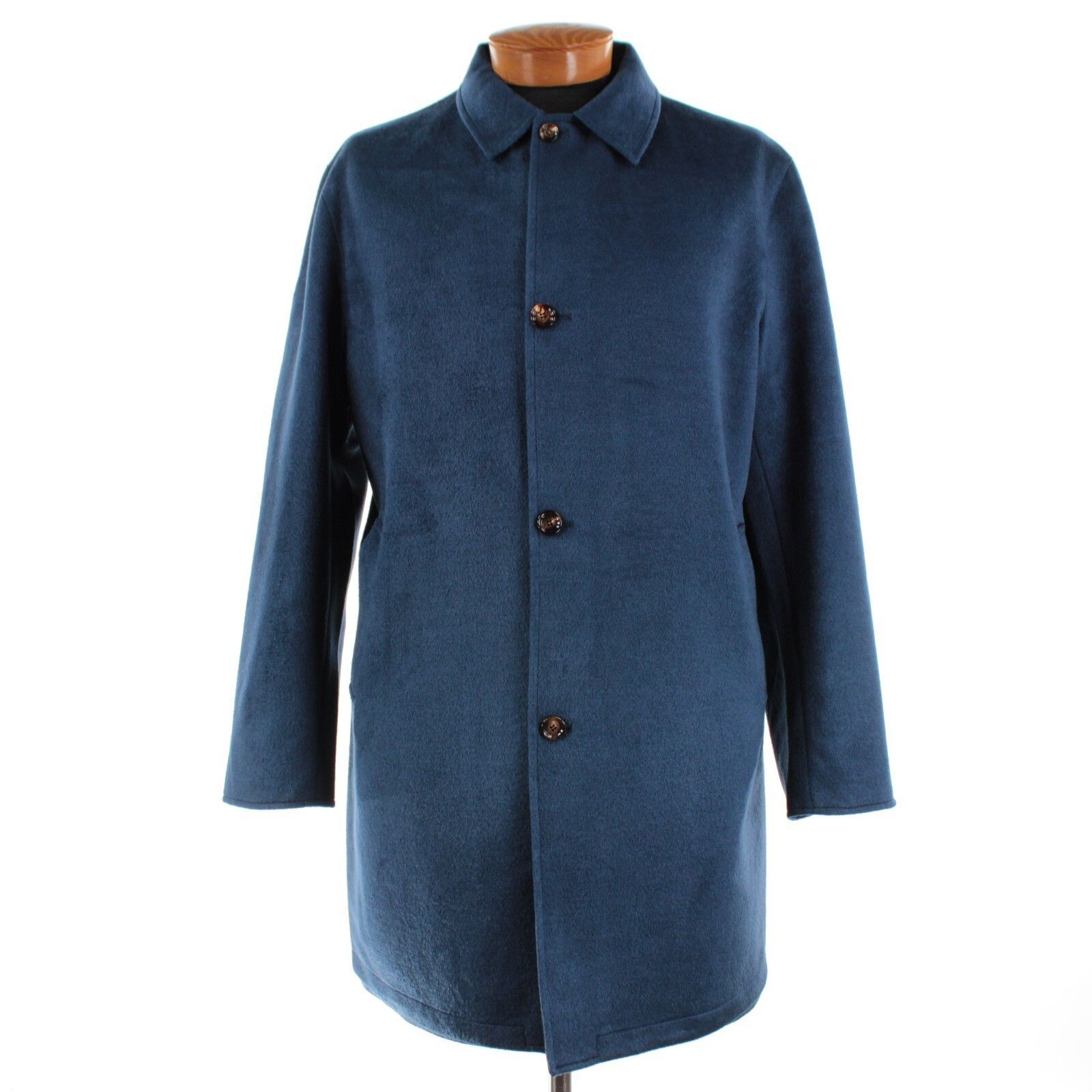 Kiton Kiton Jacket Size XL US In Blue Polyester Blend Size US XL / EU 56 / 4 - 1 Thumbnail