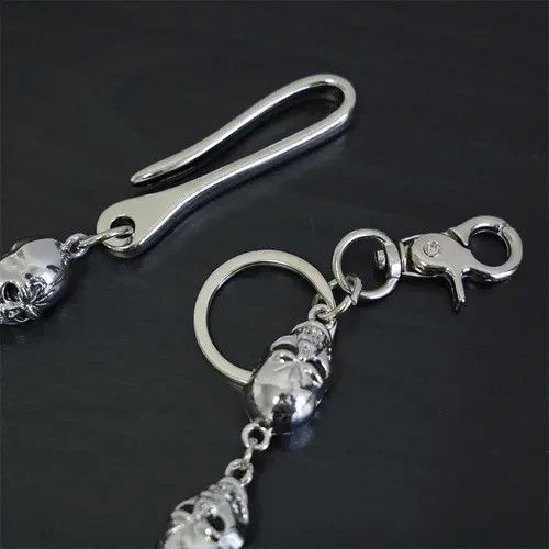 Jewelry × Other Metal Pants Waist Cross Chain Double Layer Pants Chain Size ONE SIZE - 3 Thumbnail