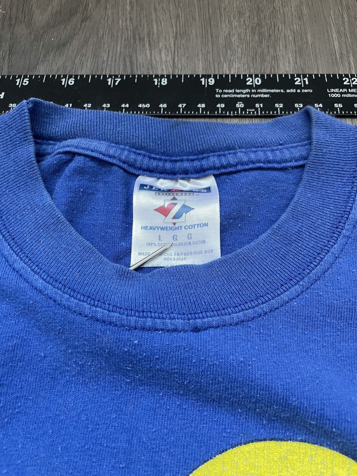 Jerzees Y2K Walmart “Employee Promo” Graphic T-Shirt (Sz. L) Size US L / EU 52-54 / 3 - 3 Thumbnail