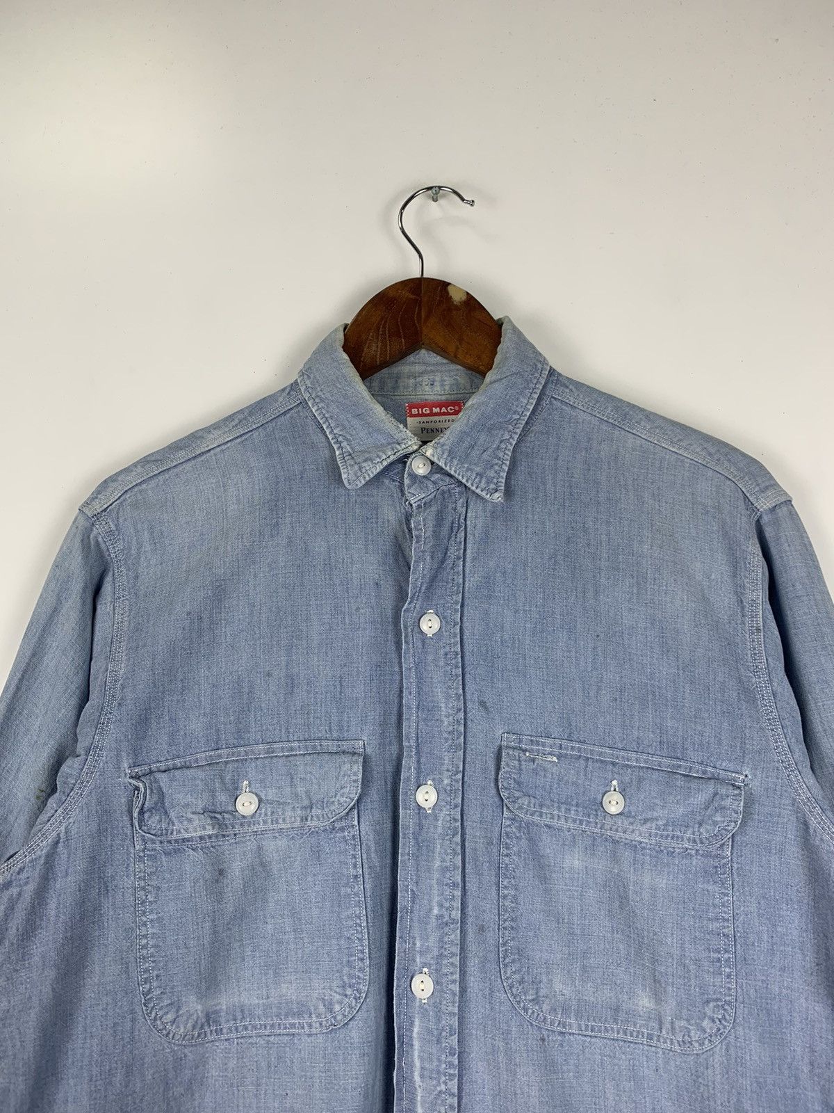 Big Mac Vintage Big Mac denim button up Size US M / EU 48-50 / 2 - 7 Thumbnail