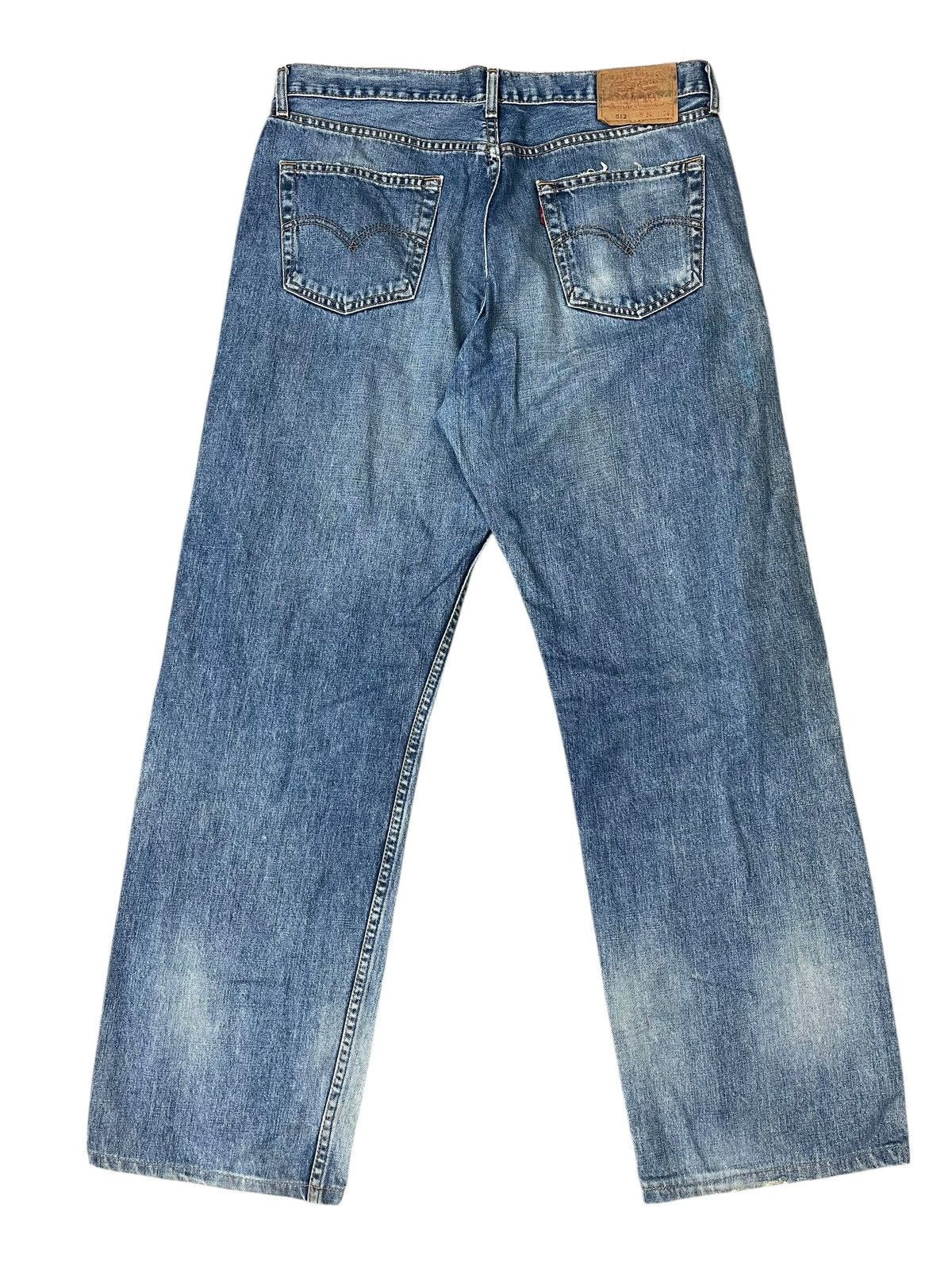 Levi's Vintage Levi’s 512 Distressed Streetwear Size US 36 / EU 52 - 2 Thumbnail