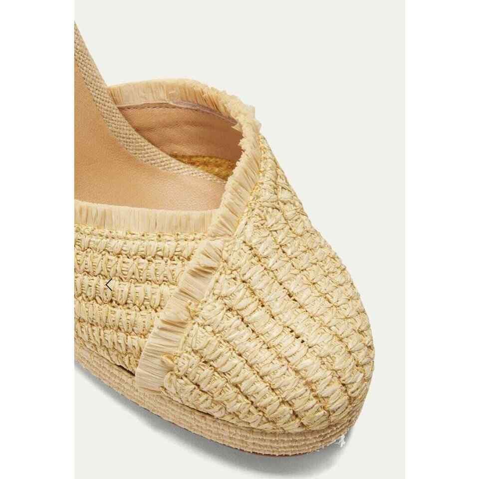 Castaner CASTANER Raffia Ankle-Strap Wedge Espadrille Pumps Size US 8 / IT 38 - 4 Thumbnail