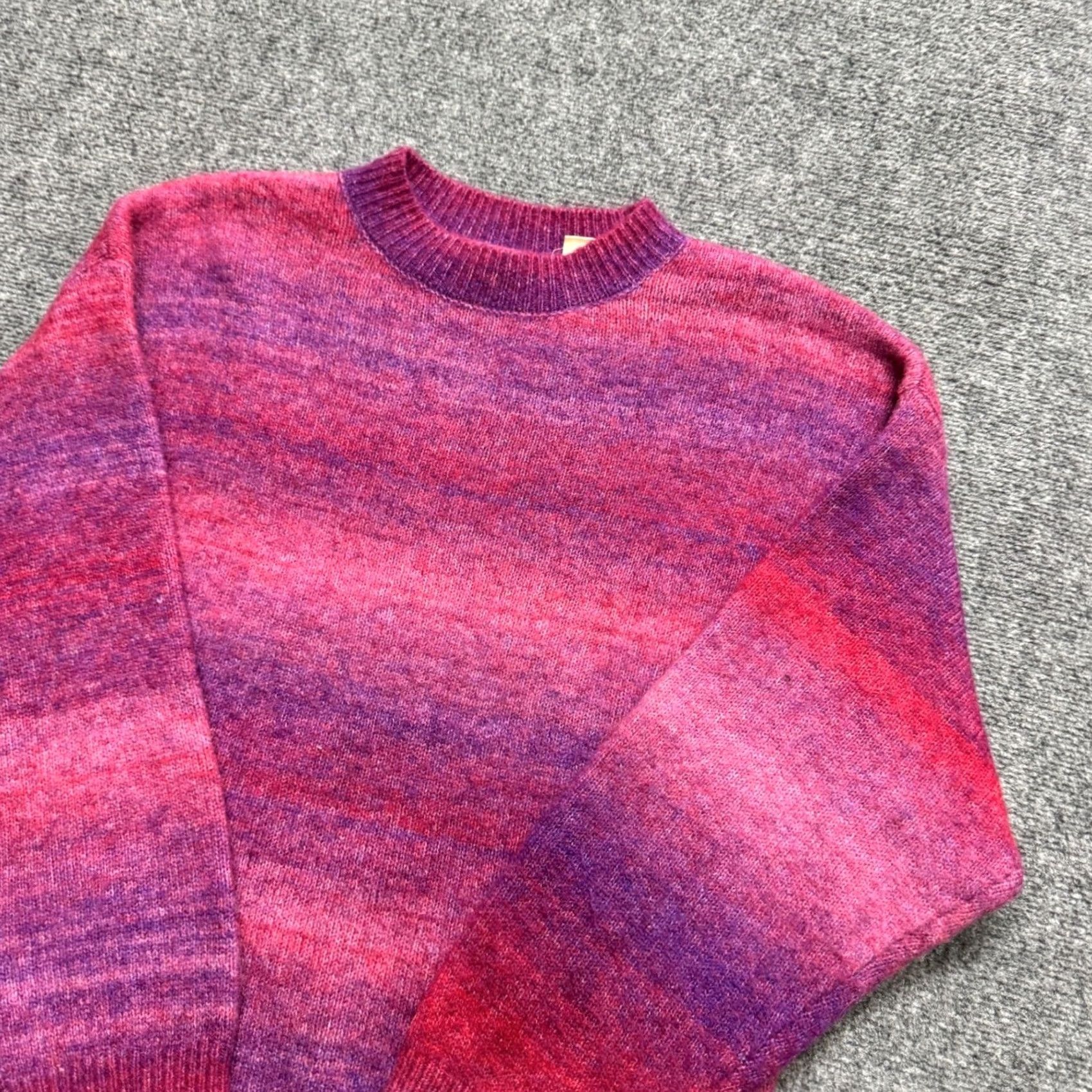 Levi's Levi's Cloud Crewneck Sweater Women's XS Multicolor Fuzzy Pullover Cotton Pullover XS Women Cloud Crewneck Sweater Size XS / US 0-2 / IT 36-38 - 2 Thumbnail
