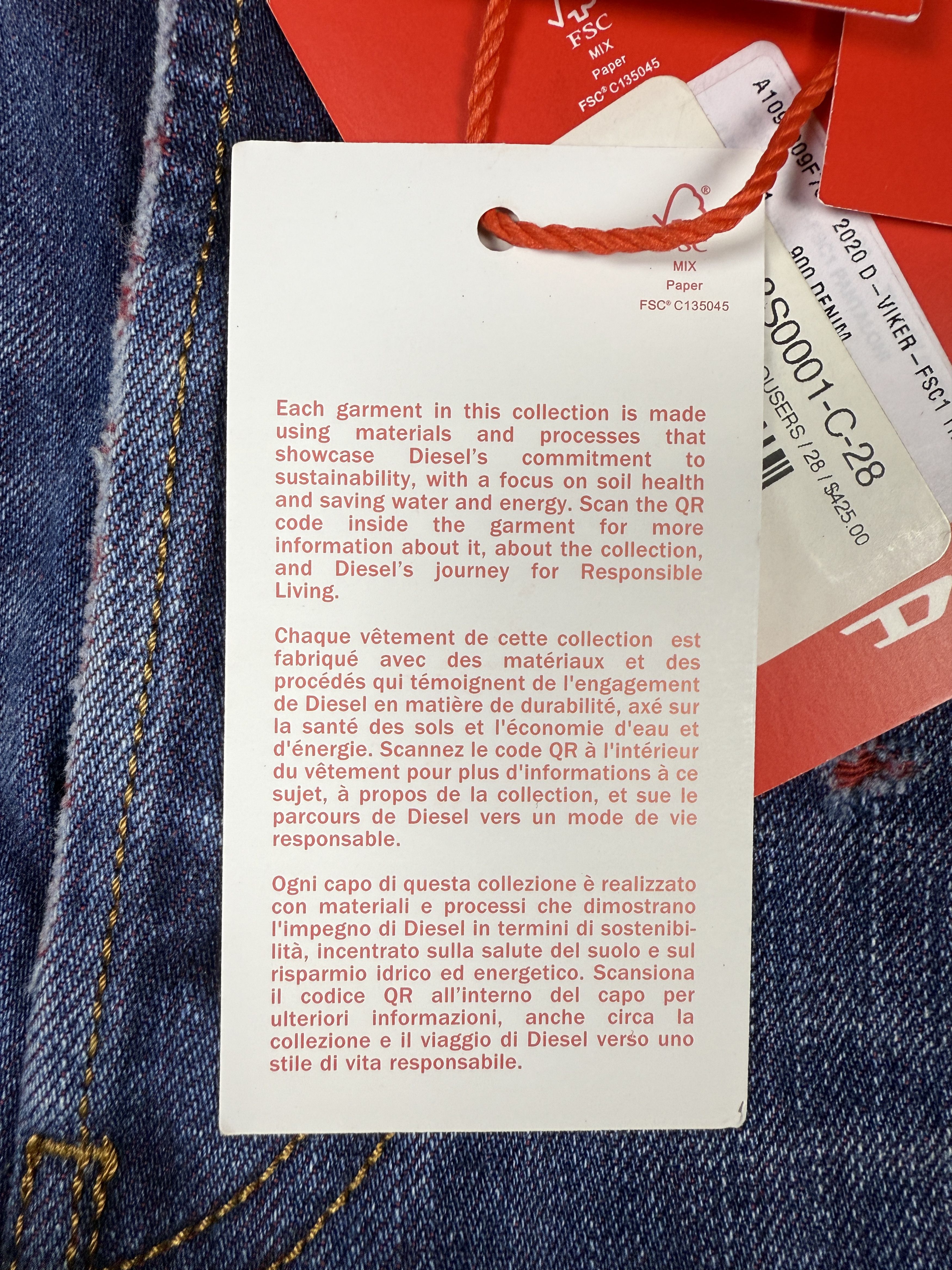 Diesel $425 Diesel D-Viker Trousers Size US 28 / EU 44 - 10 Thumbnail