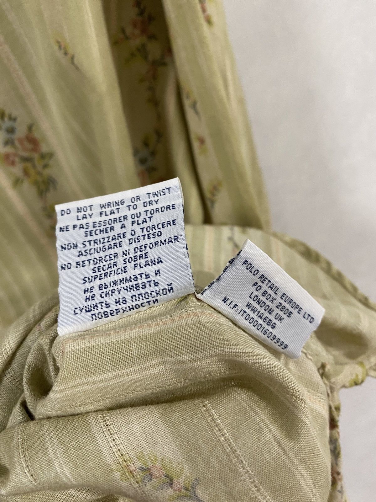 Polo Ralph Lauren Polo Ralph Lauren Japanese style Floral Stripe Button Shirt Size US L / EU 52-54 / 3 - 6 Thumbnail