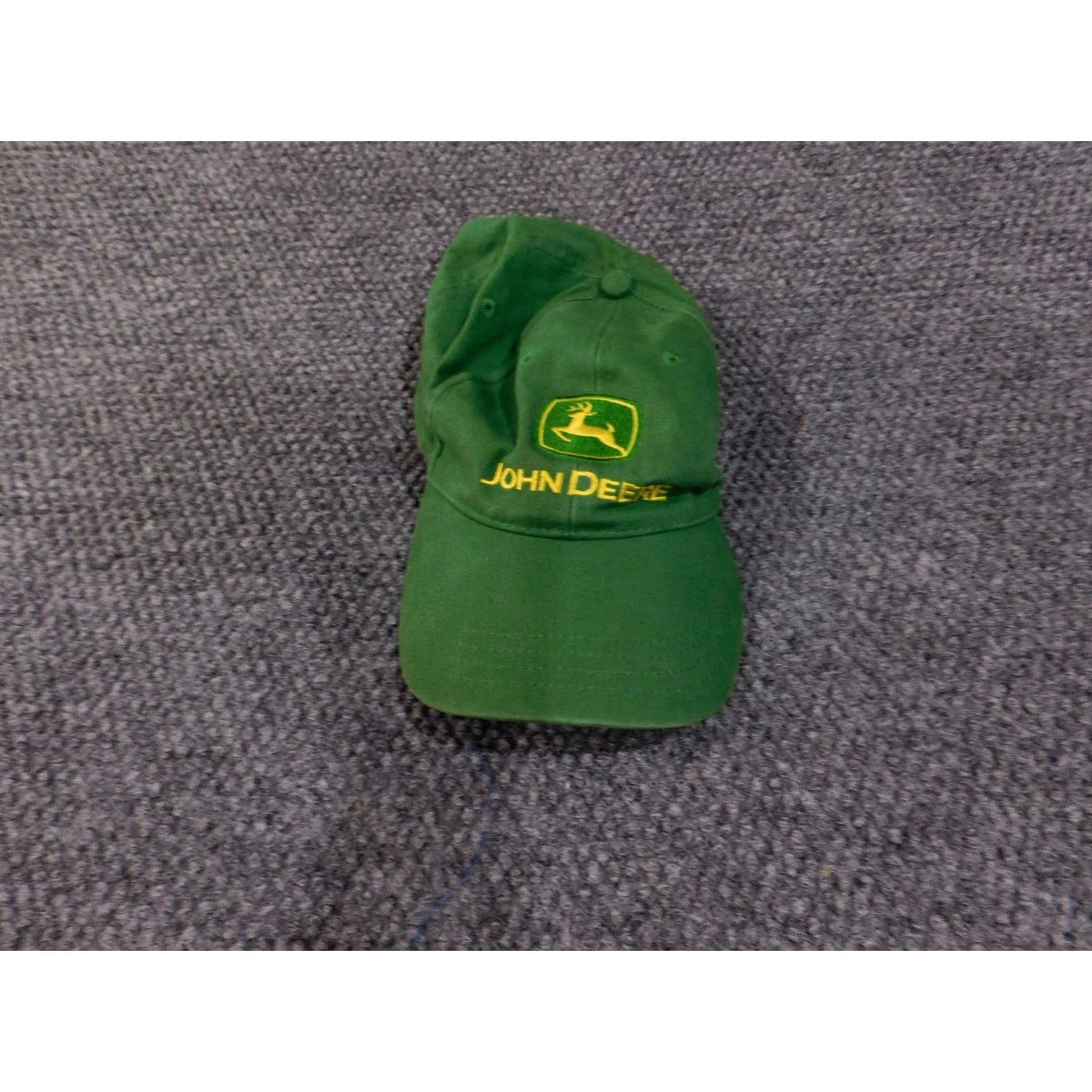 John Deere John Deere Hat Cap Strap Back Green Embroidered Nothing Runs Like A Deere Mens Size ONE SIZE - 2 Thumbnail