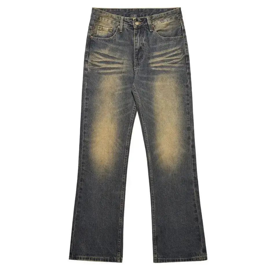 Japanese Brand Flared jeans wide legs baggy vintage designer trousers Y2k Size US 30 / EU 46 - 6 Thumbnail