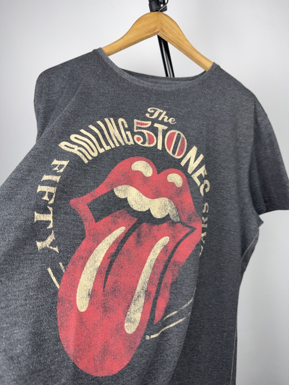 The Rolling Stones Vintage 1962–2012 The Rolling Stones 50 Years Rock Band Tee Size US L / EU 52-54 / 3 - 5 Thumbnail