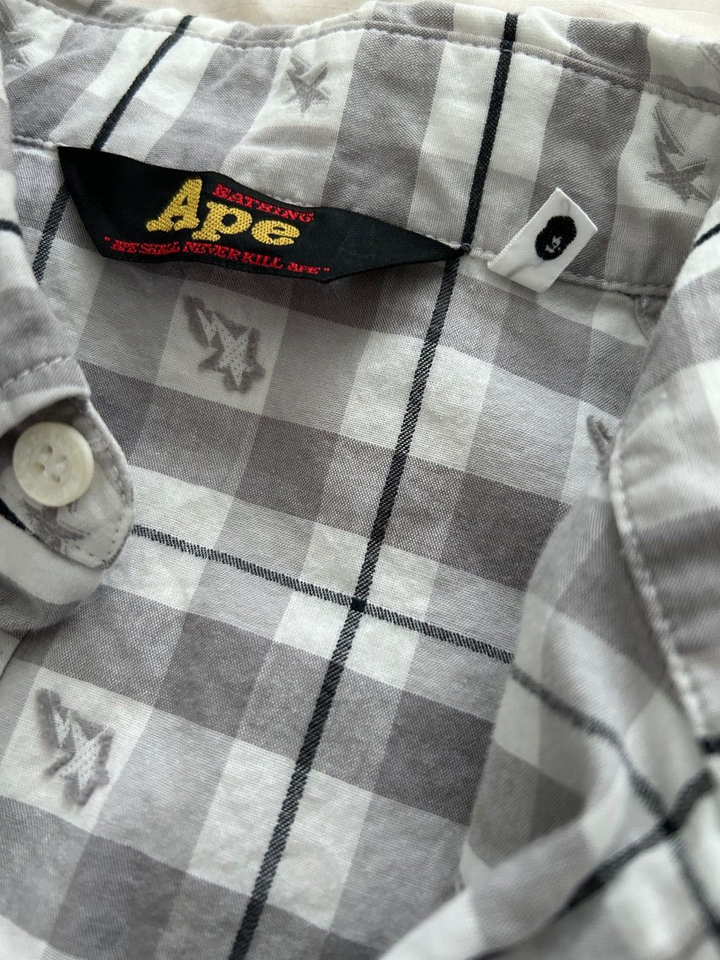Bape A Bathing Ape Casual Button-down M Authentic Made in Japan Size US M / EU 48-50 / 2 - 4 Thumbnail