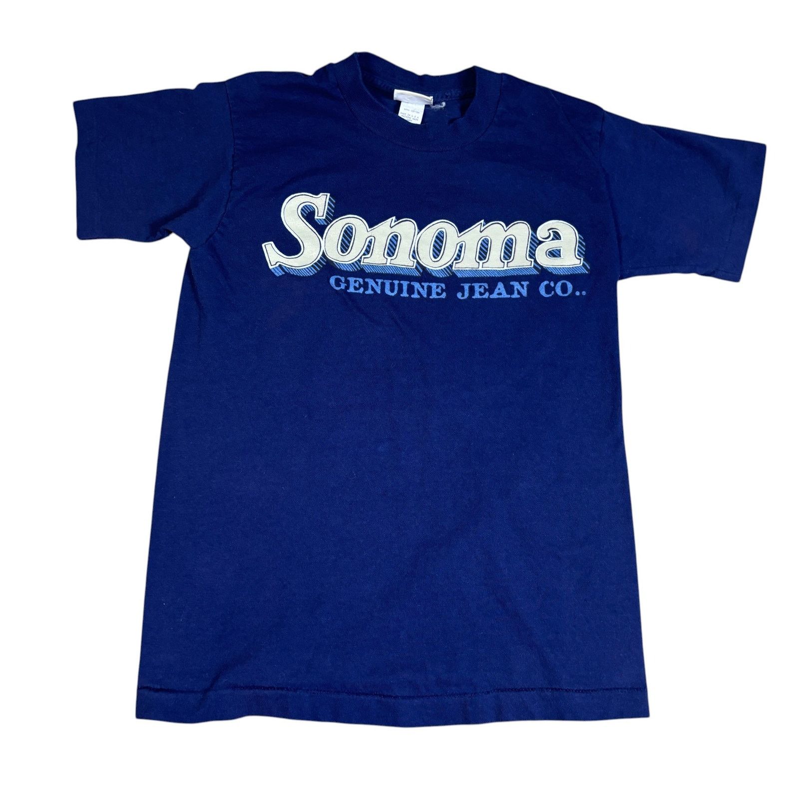 Sonoma Vintage 90s Sonoma Jean Co single stitch tshirt Small/Medium Size US S / EU 44-46 / 1 - 1 Thumbnail