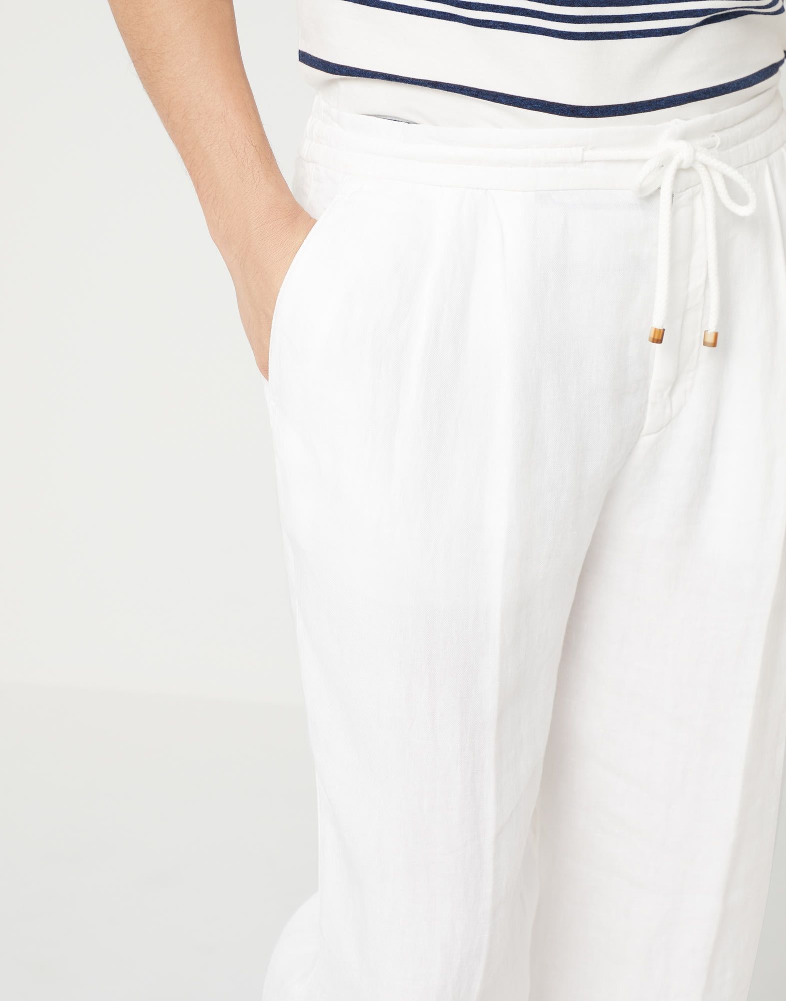 Brunello Cucinelli Dyed Pants in White Size US 36 / EU 52 - 3 Thumbnail