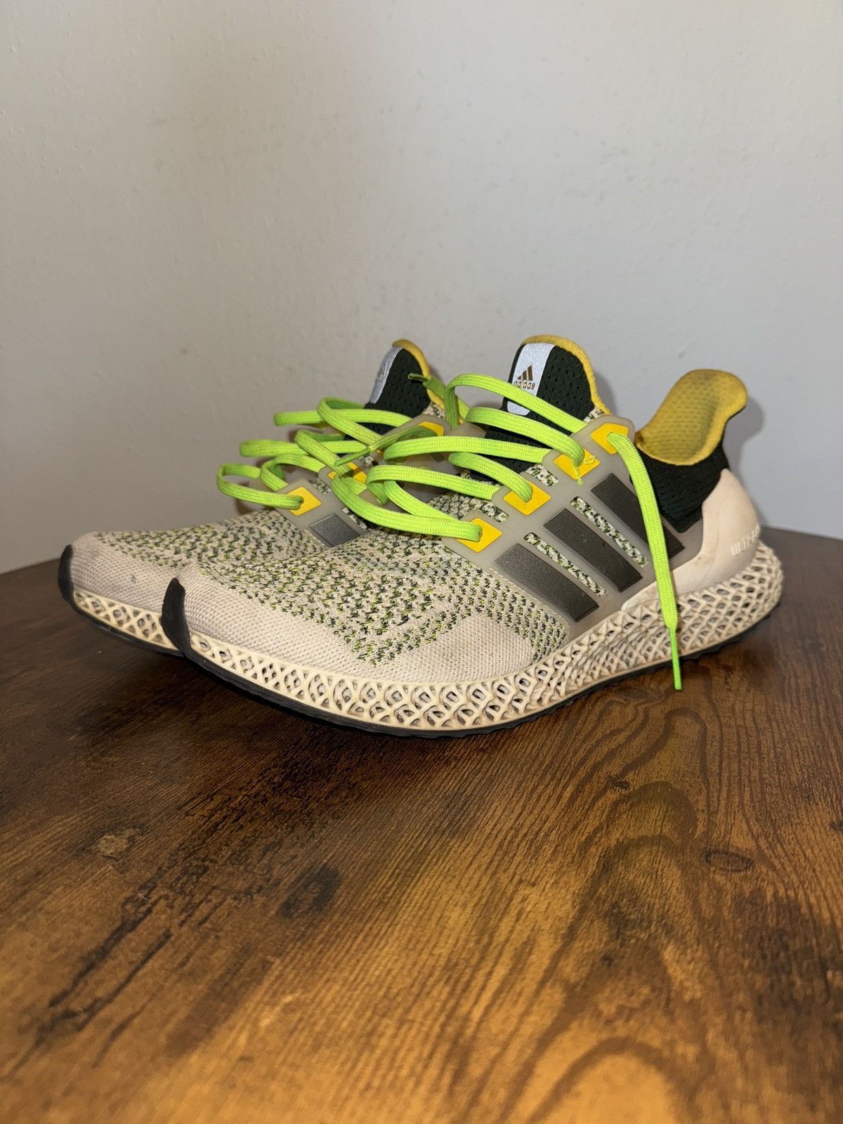 Adidas Ultra4D “Green Yellow Adiclub Exclusive” Size US 11.5 / EU 44-45 - 1 Thumbnail