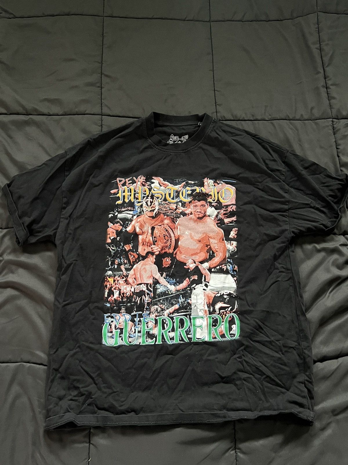 Sergio Calabasas Sergio Calabasas Eddie Guerrero x Rey Mysterio T Shirt ...