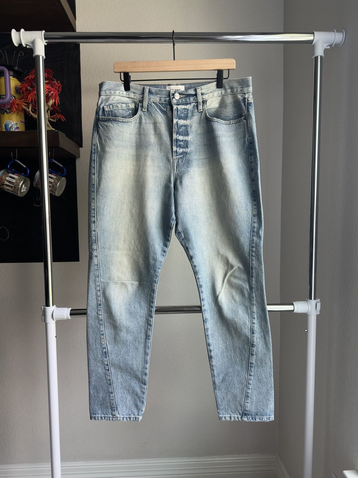 Frame Frame Skinny Jeans Blue Size US 32 / EU 48 - 1 Thumbnail