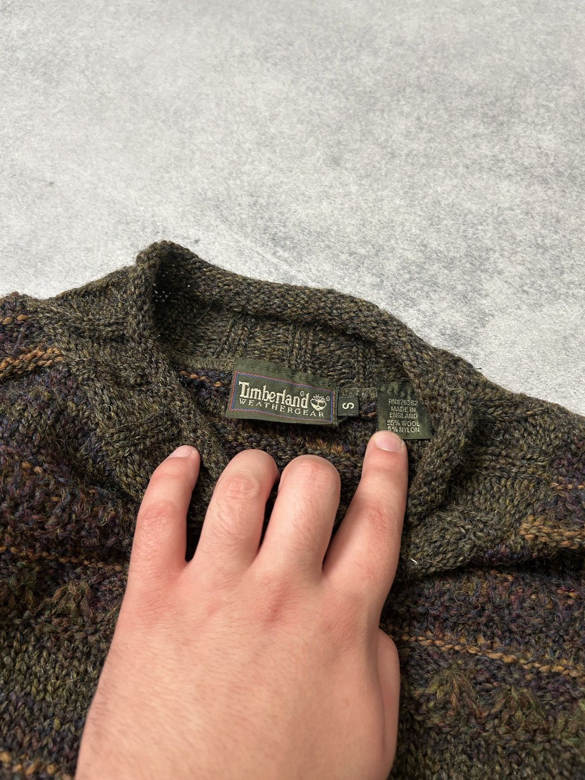 Timberland Vintage Timberland Wool Knit 90s sweatshirt mens Size US M / EU 48-50 / 2 - 3 Thumbnail
