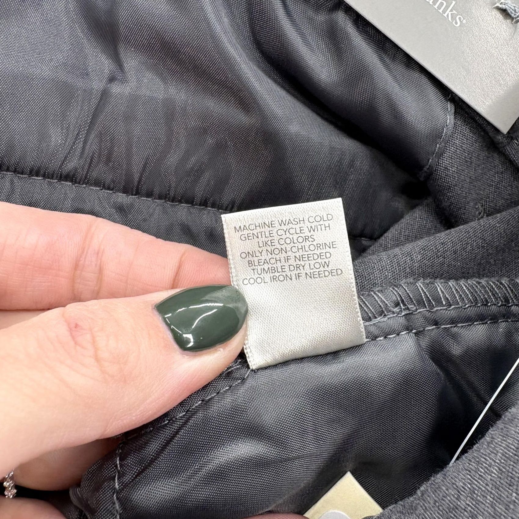 Vintage Christopher & Banks Pants Womens 16 Gray Dress Pants Straight Leg Size 38" / US 16 / IT 52 - 7 Thumbnail