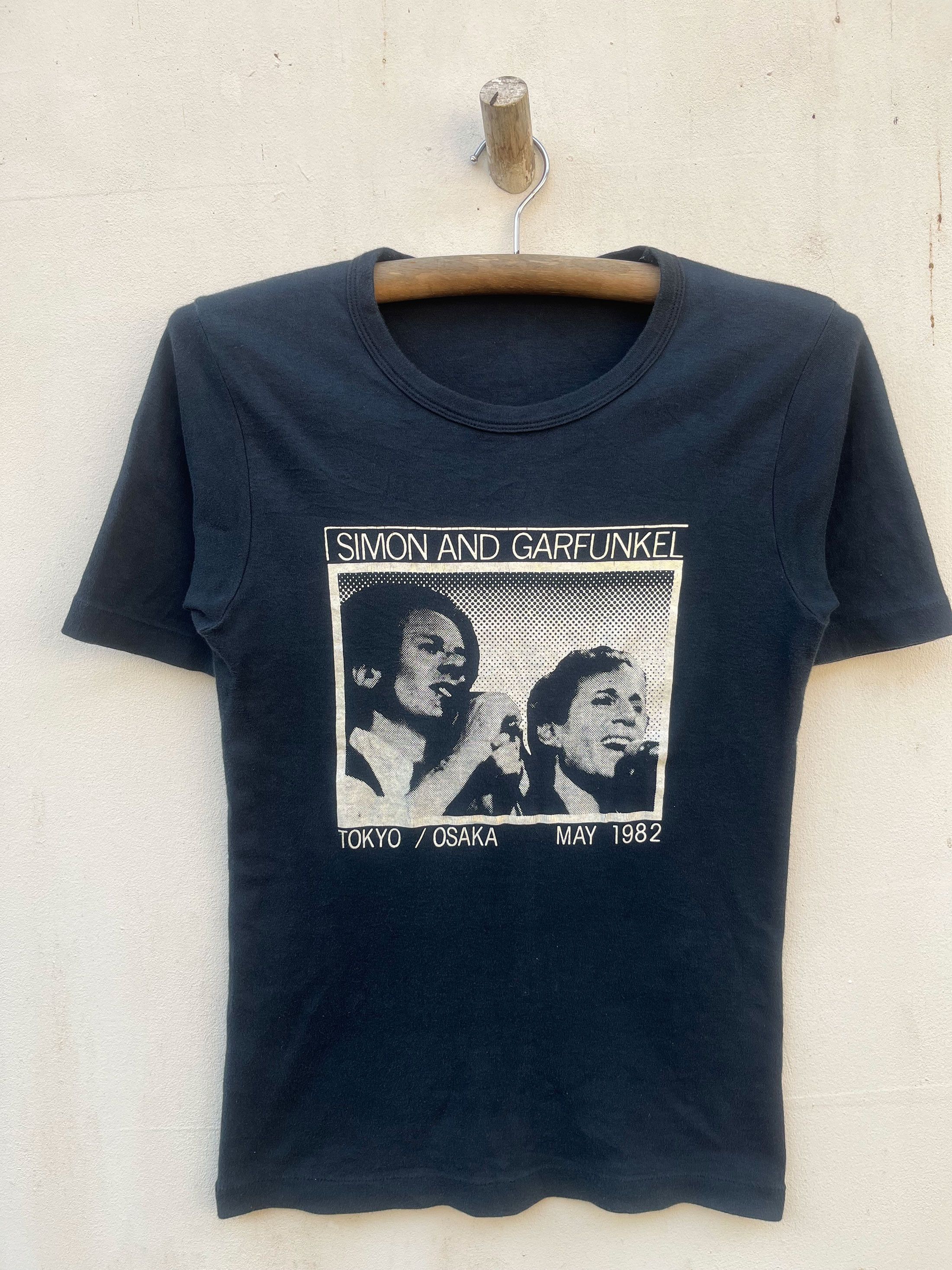 Band Tees Vintage Simon Garfunkel American Music Japan Tour Promo 80s Size US S / EU 44-46 / 1 - 1 Thumbnail