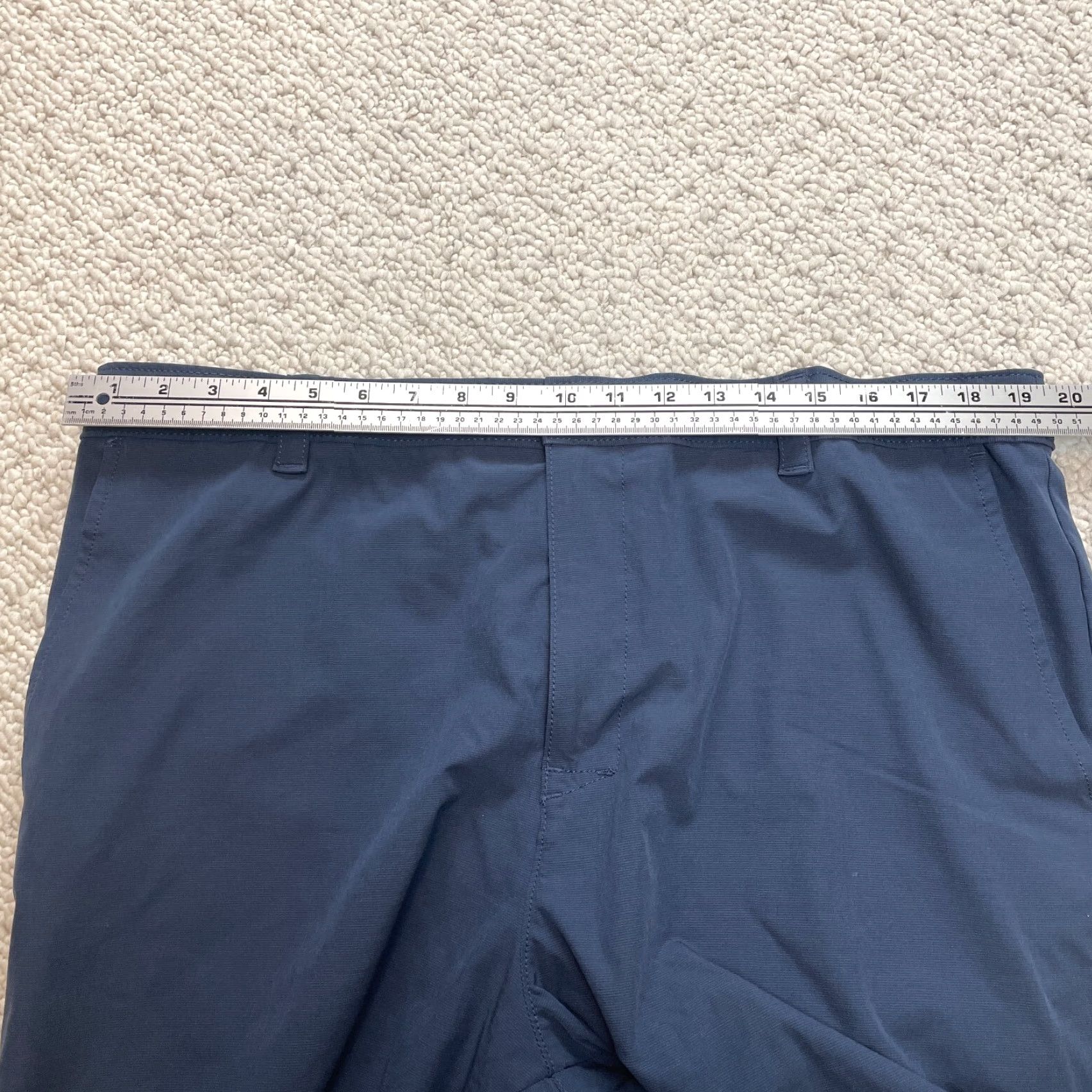 Banana Republic Banana Republic Stretch Chino Shorts Mens 40 Navy Blue Casual Golf Pockets 9" In Size US 40 / EU 56 - 5 Thumbnail