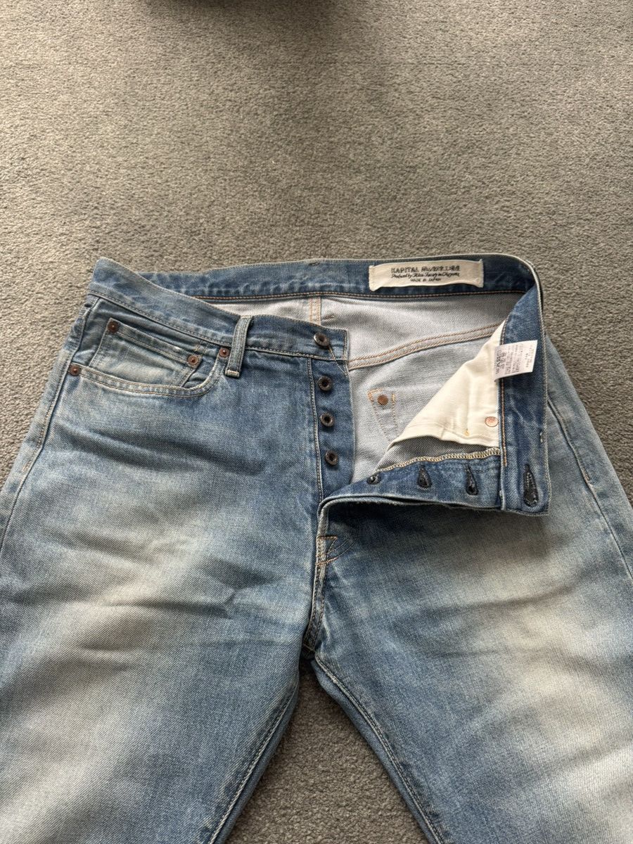 Kapital Kapital straight leg denim size 32 Size US 32 / EU 48 - 4 Thumbnail