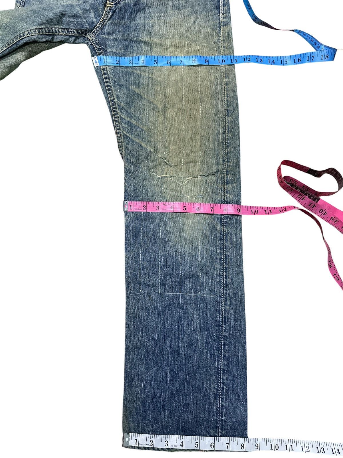 Polo Ralph Lauren Distress Polo Ralph Lauren Denim Jeans. Size US 30 / EU 46 - 17 Thumbnail