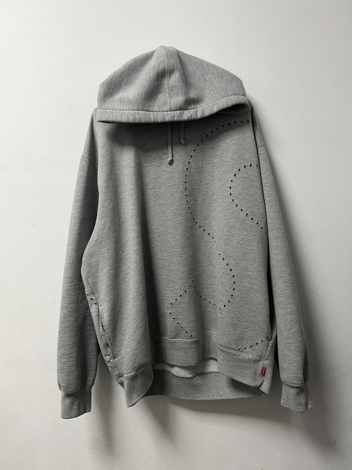 Supreme Supreme Hoodie Big Logo Gray Size US XL / EU 56 / 4 - 1 Thumbnail