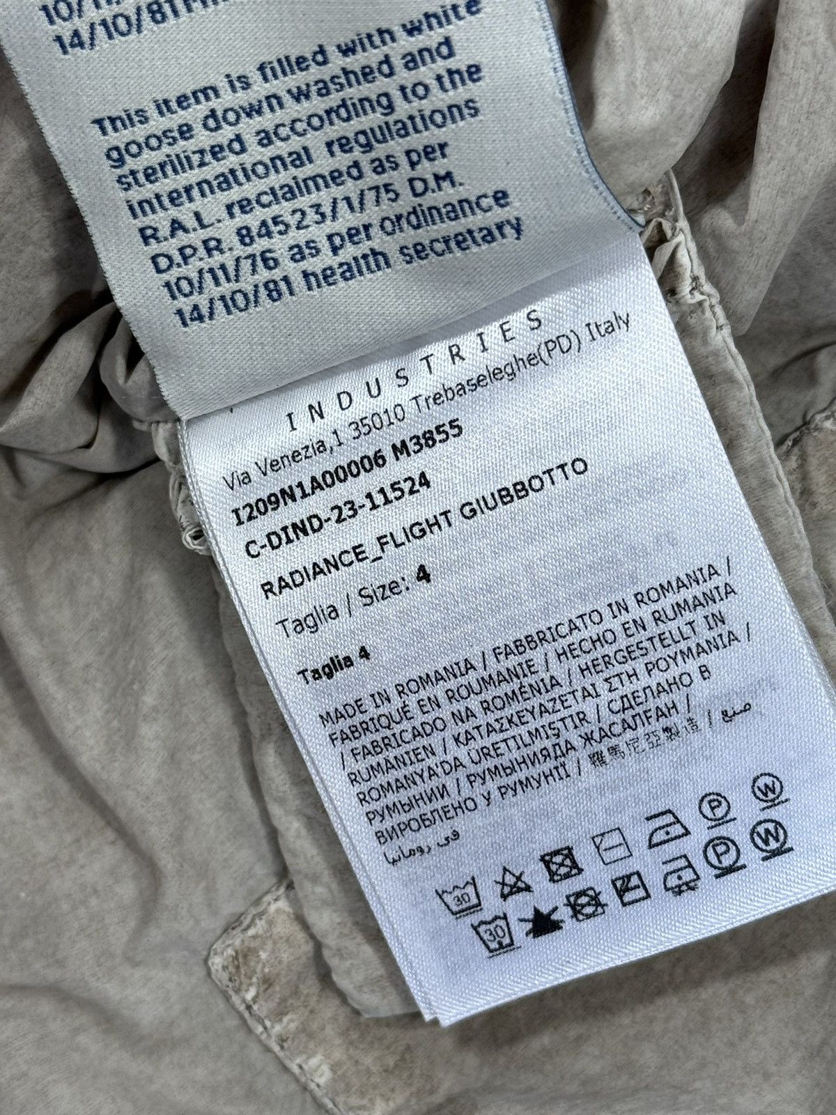 Moncler × Rick Owens PUFFER ZIP UP JACKET Size US XL / EU 56 / 4 - 12 Thumbnail