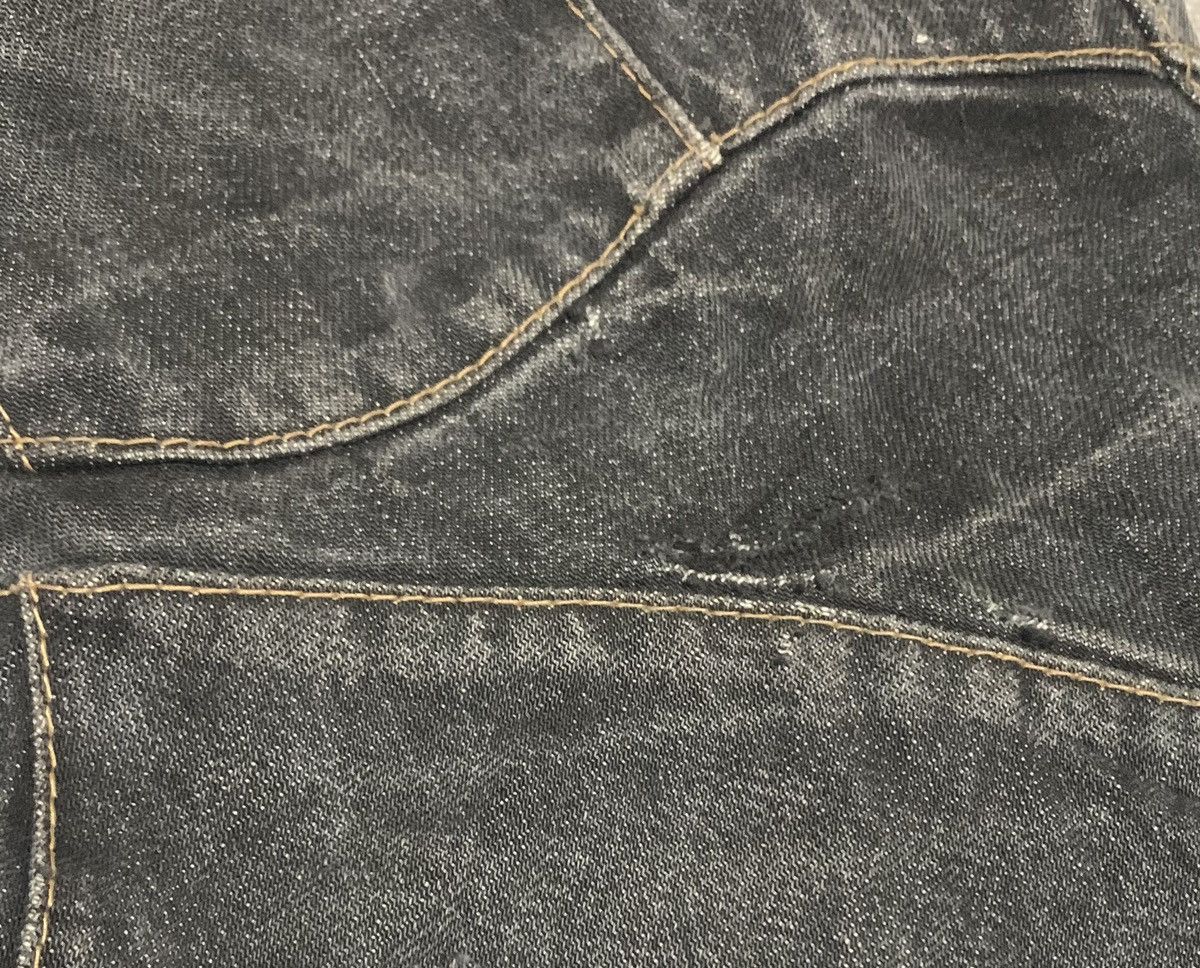 Junya Watanabe AD2004 Junya Watanabe Commes Des Garcons Curve Leg Jeans Size US 35 - 12 Thumbnail