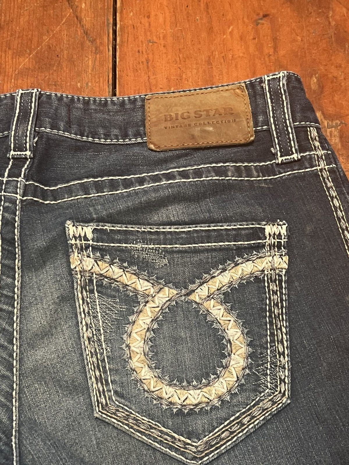 Big Star × Designer Big Star Bootcut Jeans Size US 33 - 4 Thumbnail