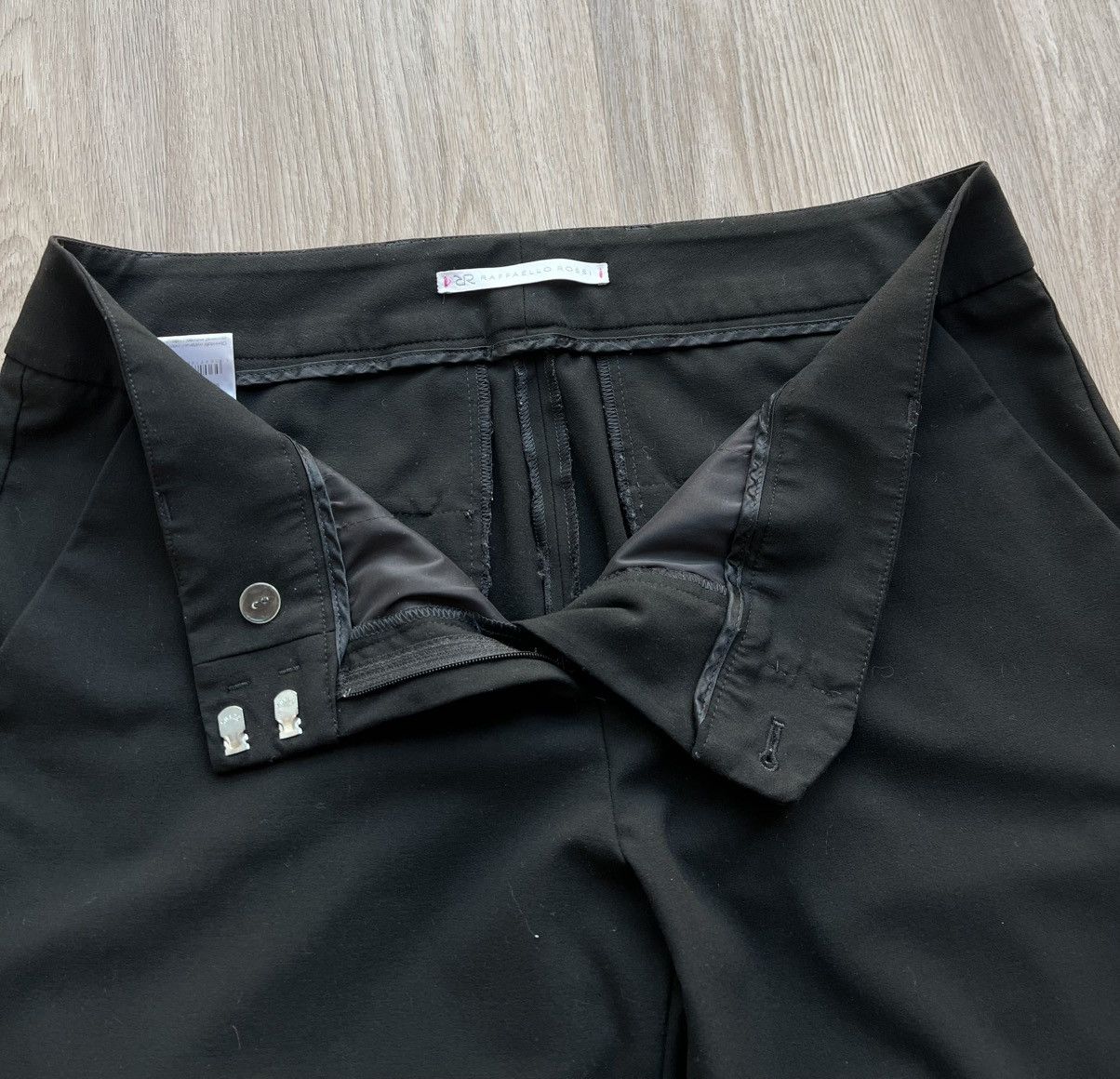 Designer Raffaello Rossi Dora O Black Pants Classic Trousers Size 40" / US 18 - 7 Thumbnail