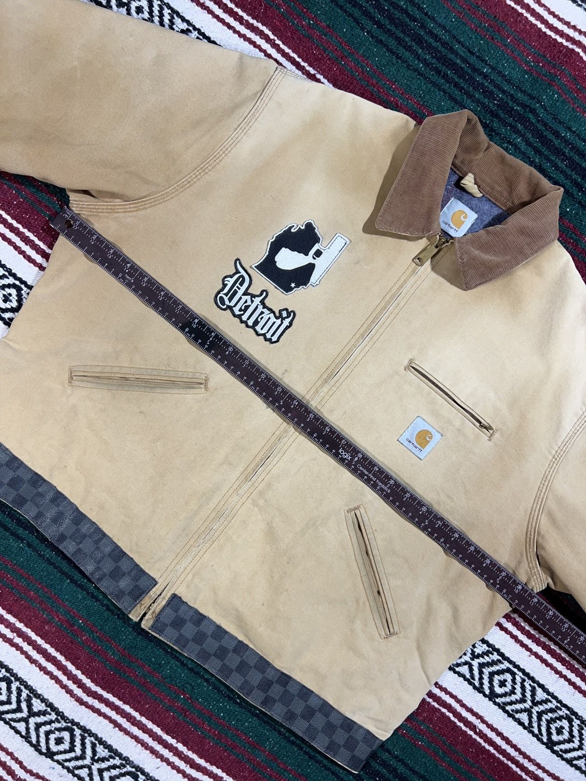 Carhartt Rare Vintage Louis Vuitton Carhartt Detroit Jacket - Beige Size US XL / EU 56 / 4 - 8 Thumbnail