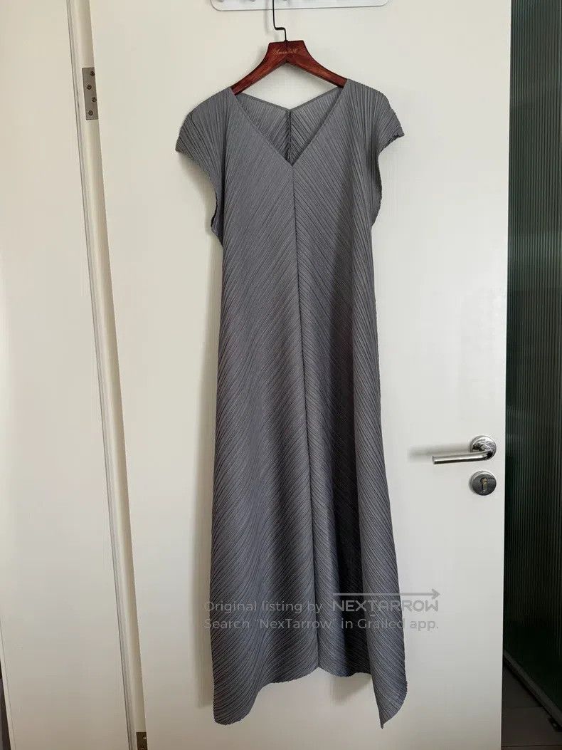 Issey Miyake Issey Miyake Gray Dress Size XXL / US 16-18 / IT 52-54 - 1 Thumbnail