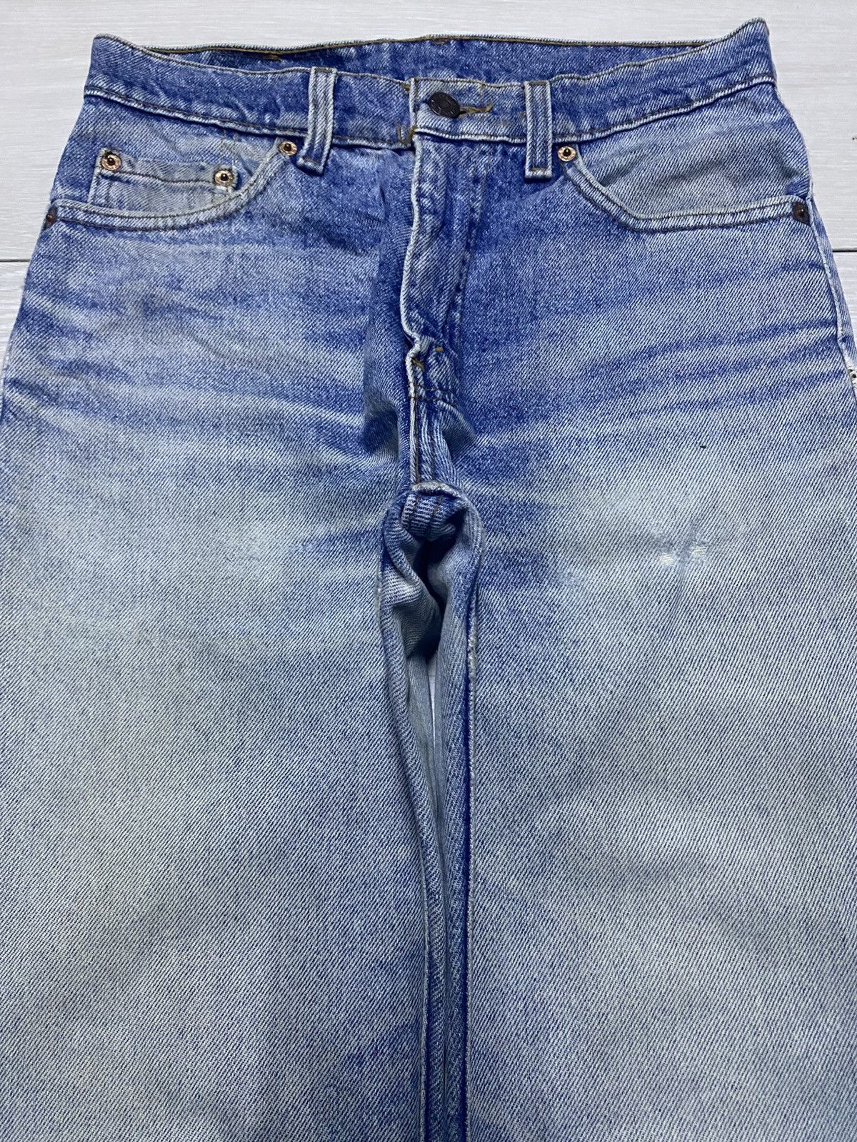 Levi's Vintage Levis 510 90s Faded Wash Tappered Leg Jeans Size US 28 / EU 44 - 3 Thumbnail