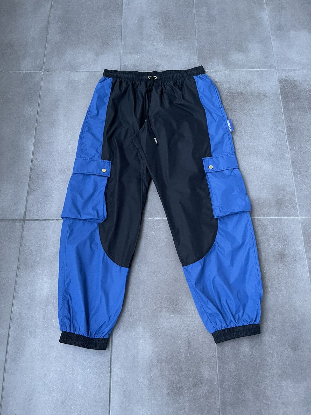 Other !DS! SS22 Nikolaj Storm Nightshade Black Blue Shield Pants Size US 34 / EU 50 - 2 Thumbnail