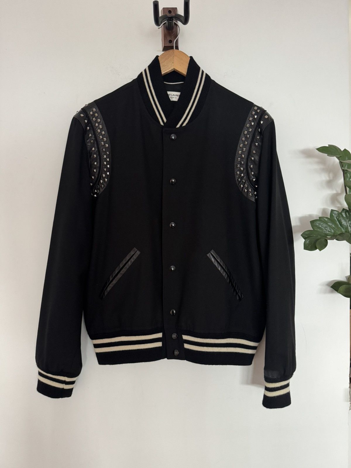 Saint Laurent Paris Studded Teddy New Size US L / EU 52-54 / 3 - 1 Thumbnail