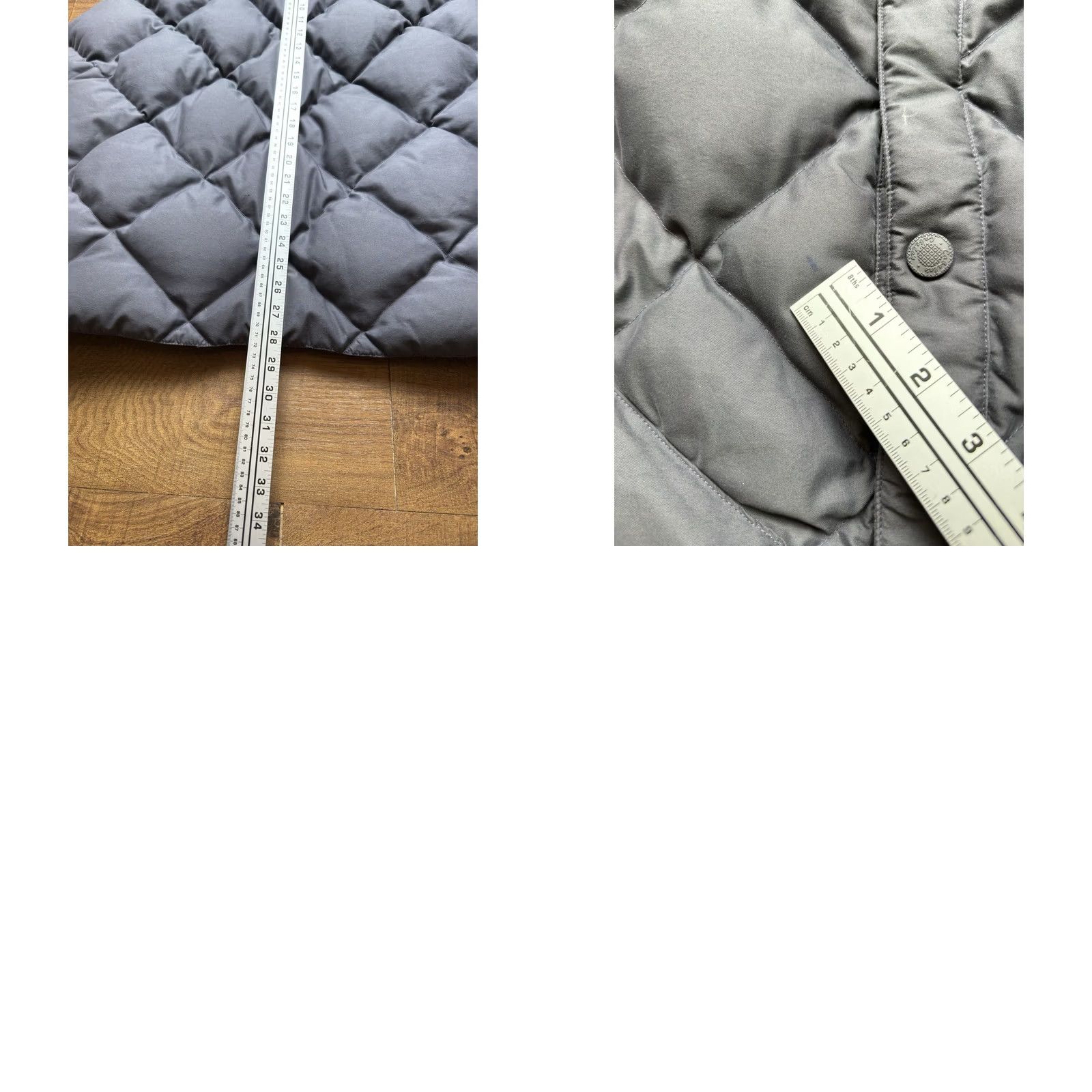 Eddie Bauer VINTAGE Eddie Bauer Vest Down Quilted Full Zip Puffer Mens XL Tall Gray Navy? Size US XL / EU 56 / 4 - 8 Thumbnail