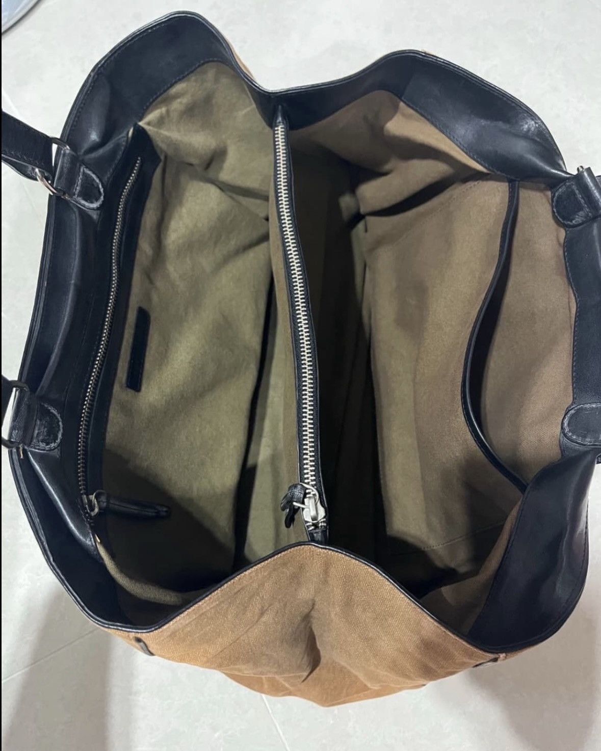 Dries Van Noten *rare* Vintage Canvas Bag Size ONE SIZE - 4 Thumbnail