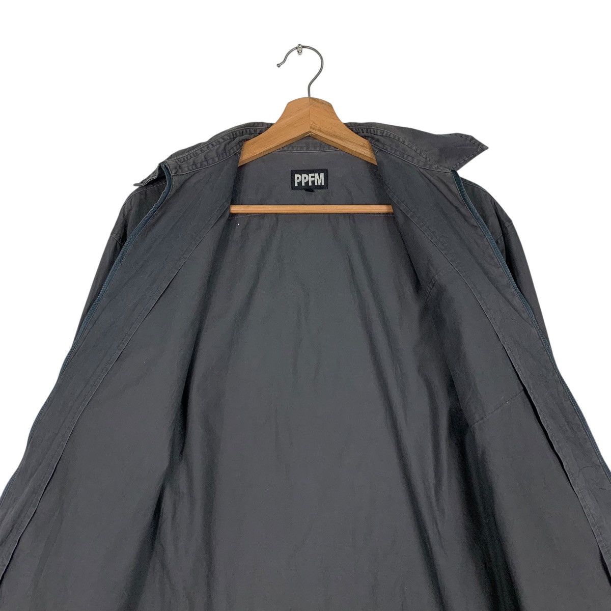 PPFM PPFM Single Pocket Gray Casual Jacket #1238-C56 Size US M / EU 48-50 / 2 - 12 Thumbnail
