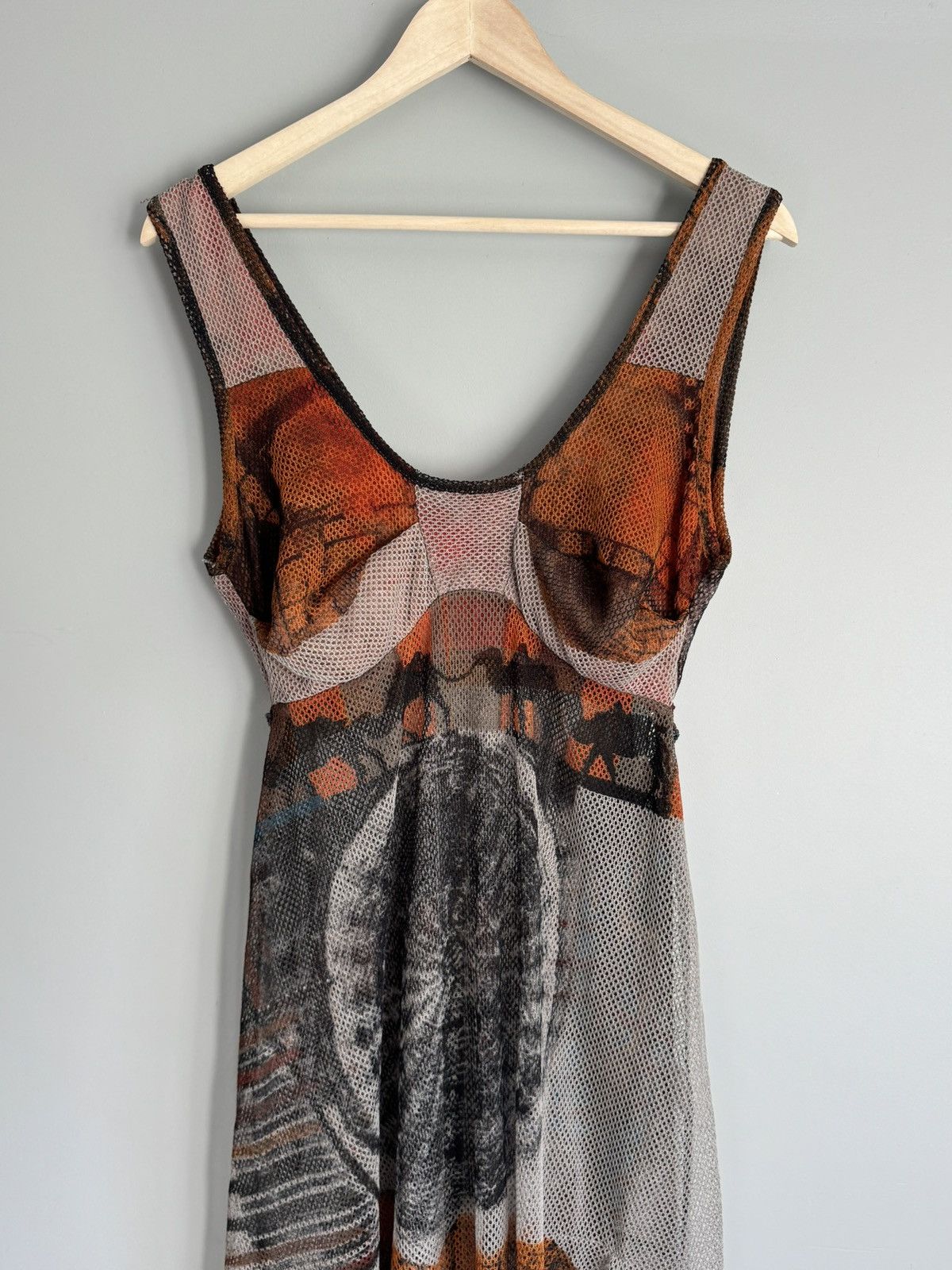 Vintage Vintage Save The Queen Maxi Dress Size XL / US 12-14 / IT 48-50 - 3 Thumbnail