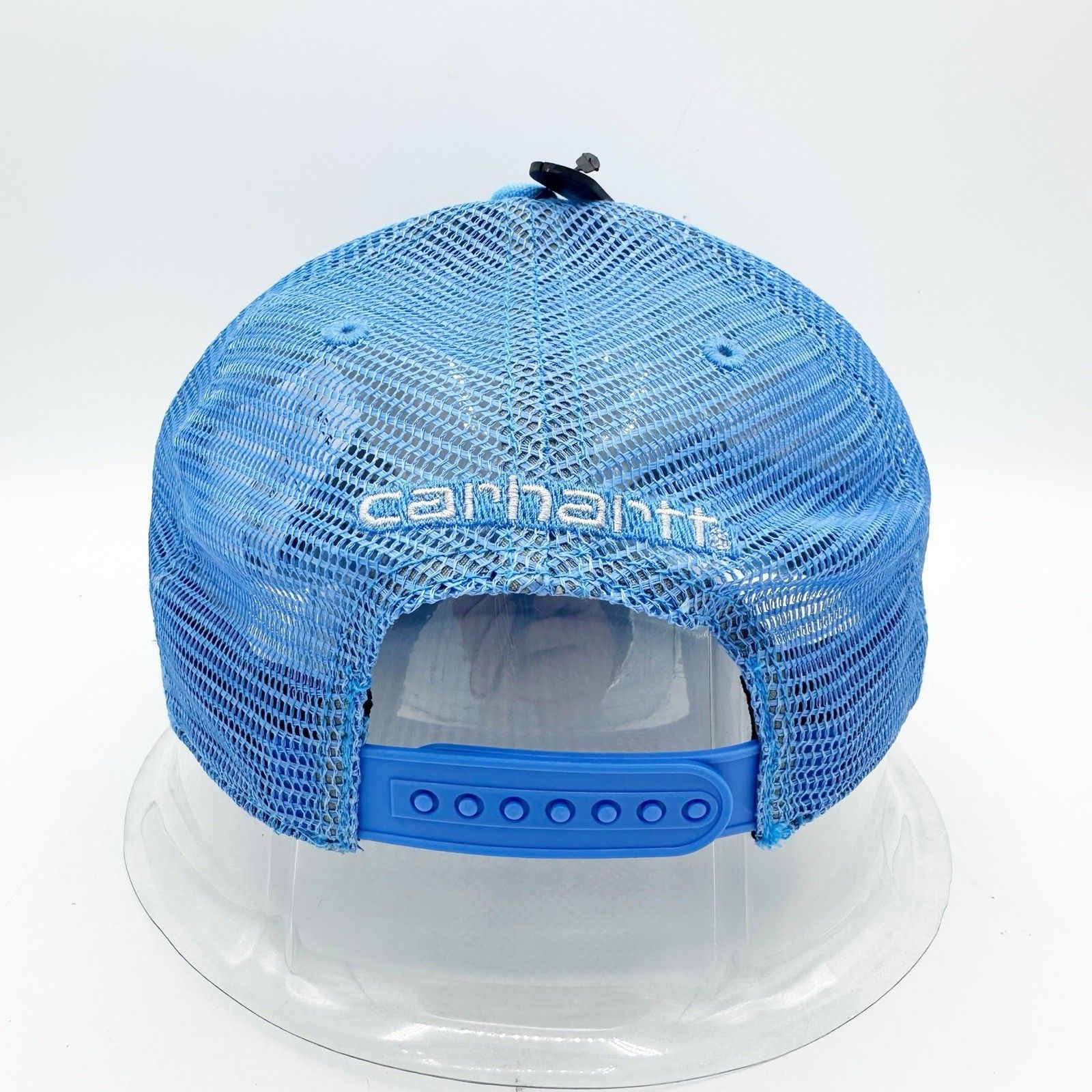Carhartt New CARHARTT Force Canvas Mesh Back Hat Sky Blue Front Patch Size ONE SIZE - 5 Thumbnail