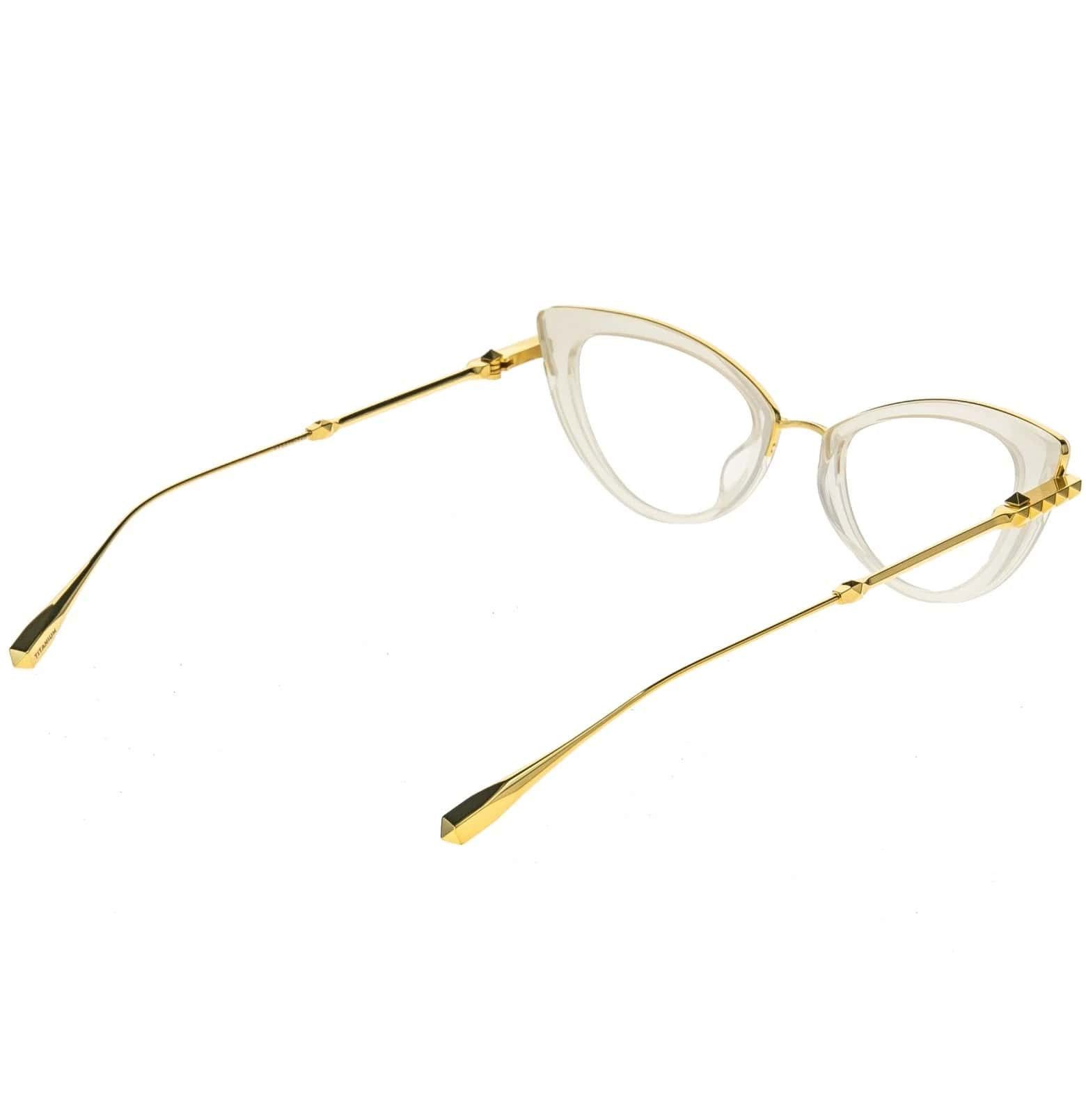 Valentino VALENTINO V-DAYDREAM VLX123 Gold Ivory Titanium VLX 123C Size ONE SIZE - 4 Thumbnail
