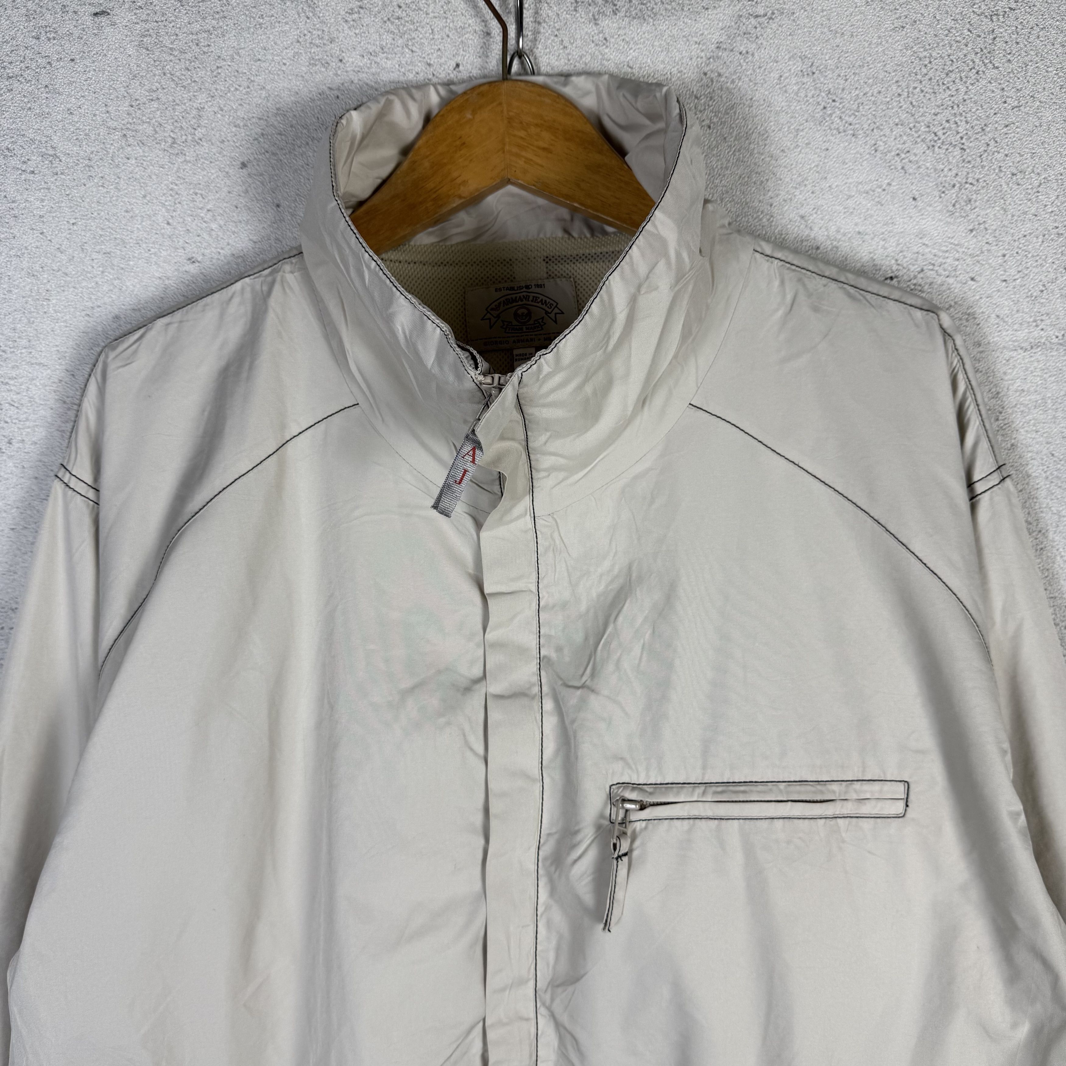Giorgio Armani Vintage 90s Armani Jeans Jacket Size US L / EU 52-54 / 3 - 3 Thumbnail