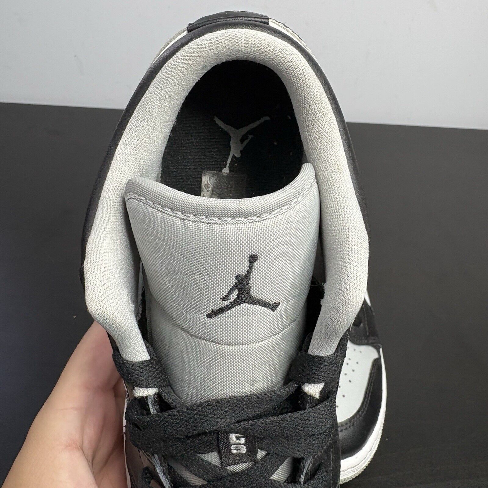 Nike Size 6.5Youth/8Women's - Retro 1 Low Gray Toe Size US 6.5 / EU 39-40 - 7 Thumbnail