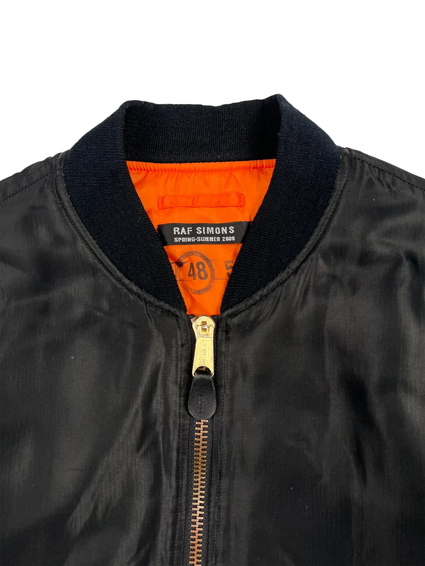 Raf Simons SS2000 'Suma Cum Laude' Bomber Jacket Size US L / EU 52-54 / 3 - 3 Thumbnail