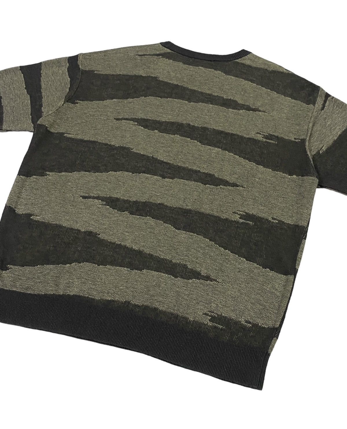 Issey Miyake Vintage Issey Miyake Short Sleeve Knit Jumper Size US M / EU 48-50 / 2 - 19 Thumbnail