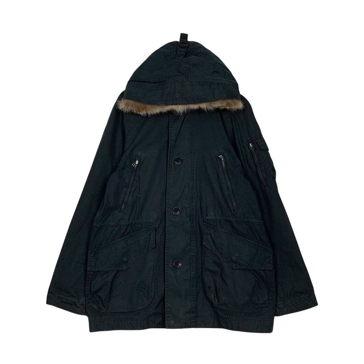 SHIPS Ships Cotton Hooded Parka Size US M / EU 48-50 / 2 - 1 Thumbnail