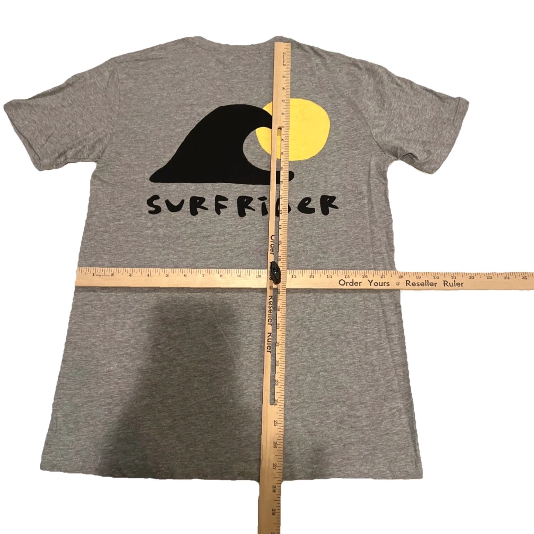 Vintage VINTAGE Surfrider Foundation Shirt Unisex Adults S Gray Surfer Logo Graphic Print Surfboard Skagg Fin Sunset Crew Neck Short Sleeve Tee Size US S / EU 44-46 / 1 - 7 Thumbnail