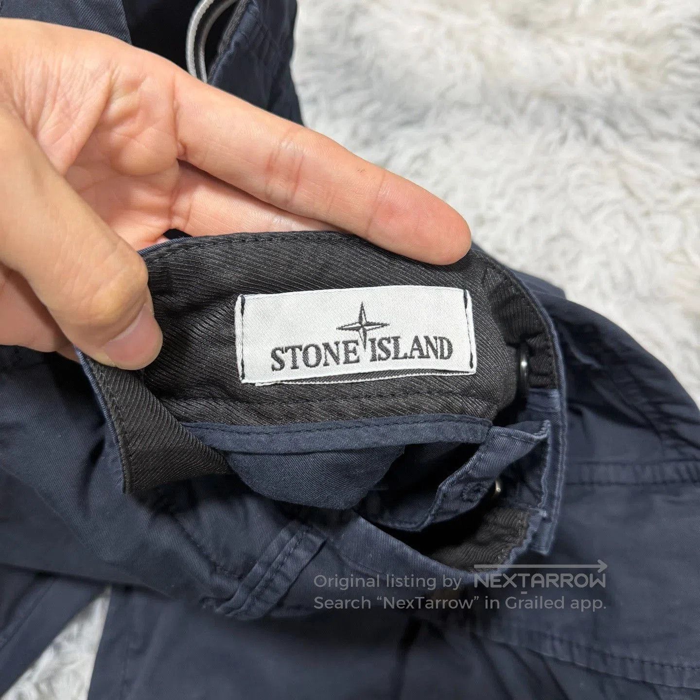 Stone Island Stone Island Washed Cargo Straight Pants. Size US 30 / EU 46 - 4 Thumbnail
