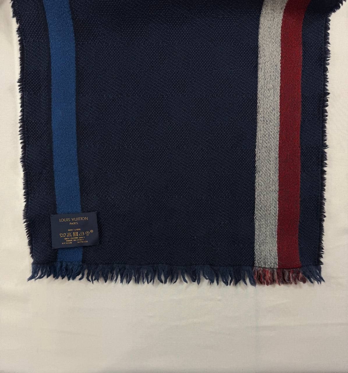 Louis Vuitton Louis Vuitton Echarpe Messenger Damier Wool Scarf M70338 Size ONE SIZE - 5 Thumbnail